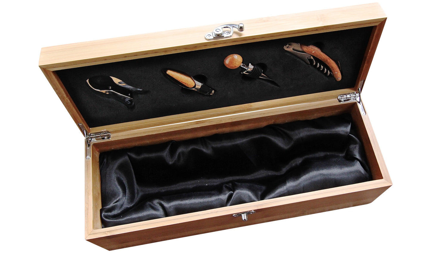 Bambus Wein Geschenk Box Set & Zubehör