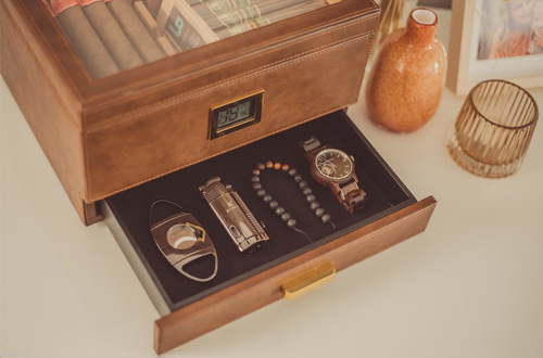 El abuelo del humidor: El arte de la caja de puros