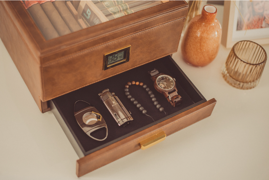 Why a Drawer on Your Humidor is a Must-Have – Case Elegance
