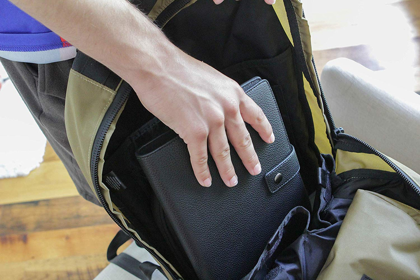 Bucksaw refillable cuero diario