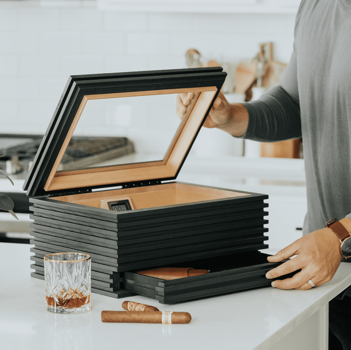 Humidificador KOBI Glass Top