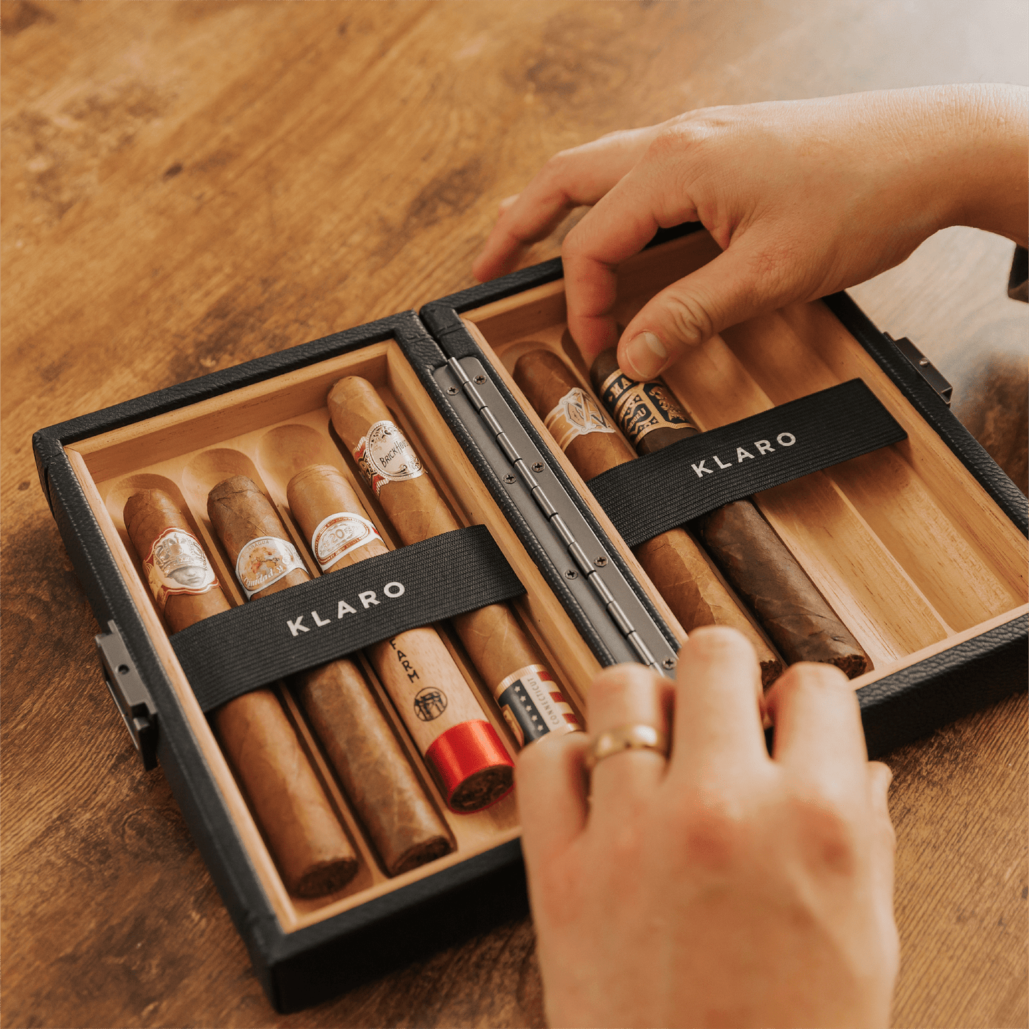 Estuche de viaje Maxwell para 8 cigarros