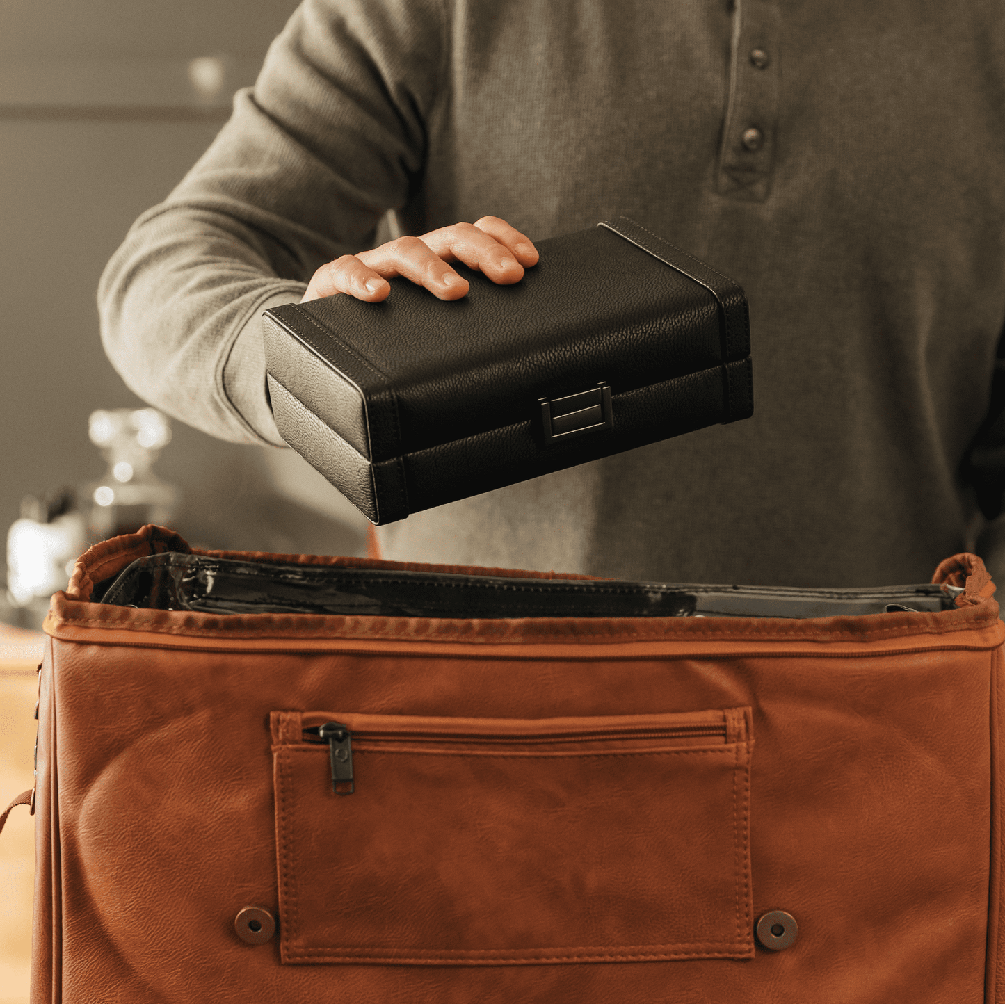 Estuche de viaje Maxwell para 8 cigarros