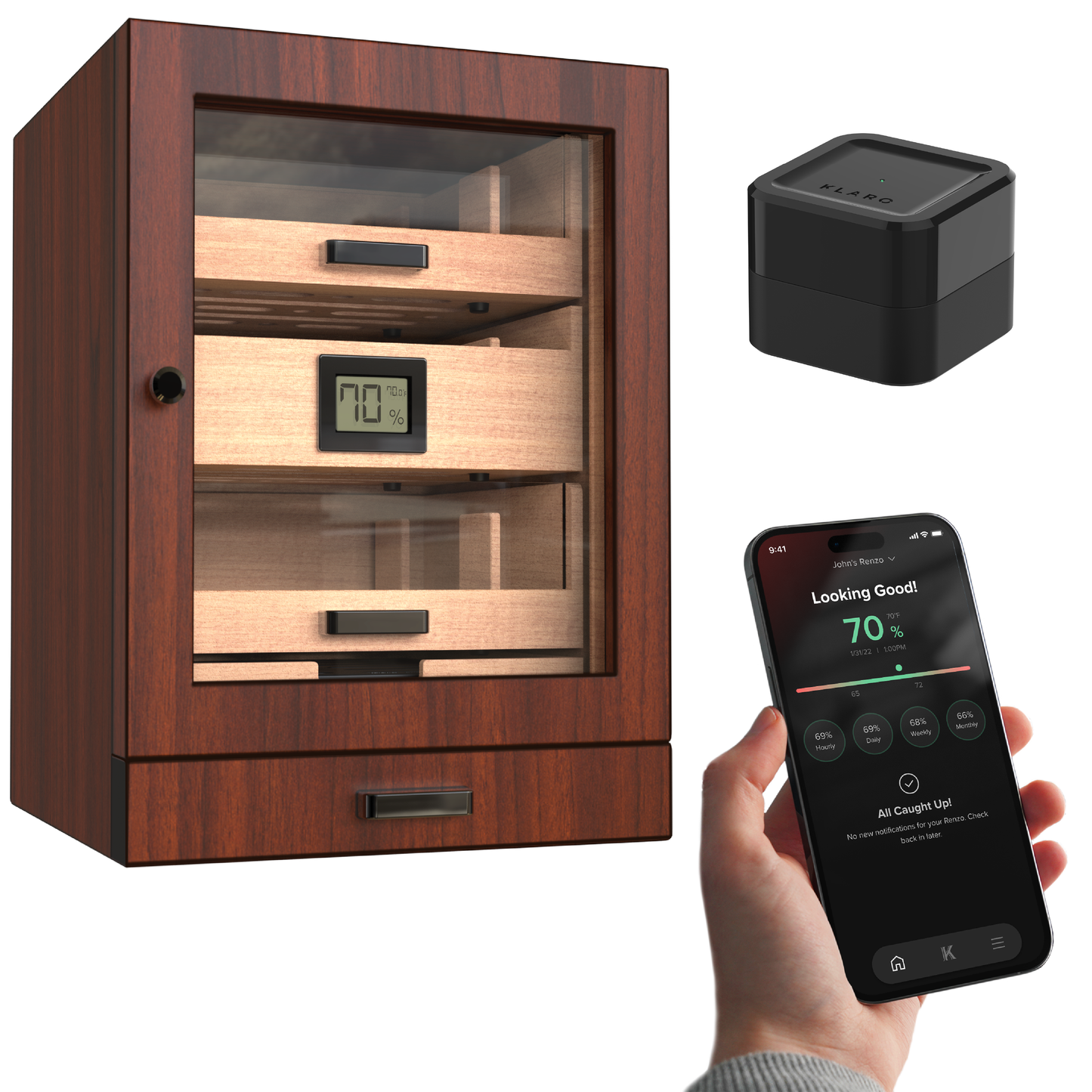 Mueble humidor Luca