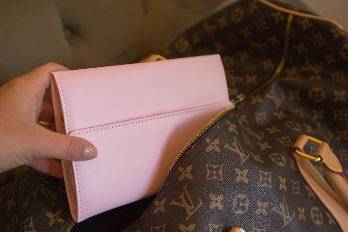 Estuche de joyería de viaje - Cuero vegano