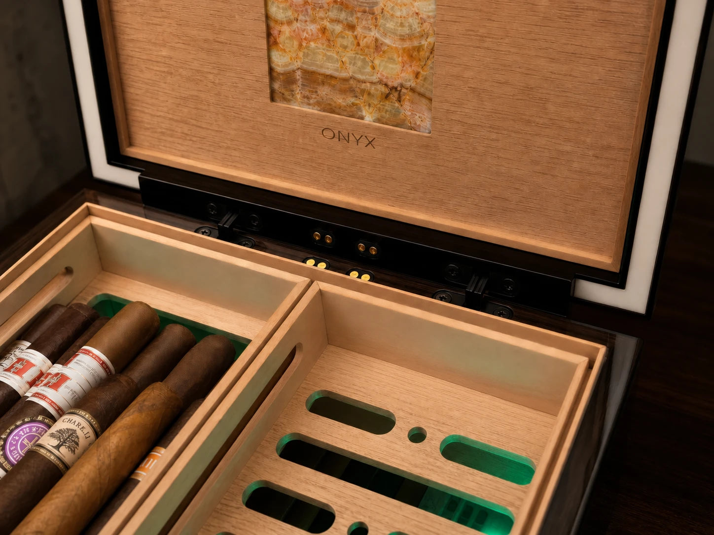 Spanish cedar, through and through.