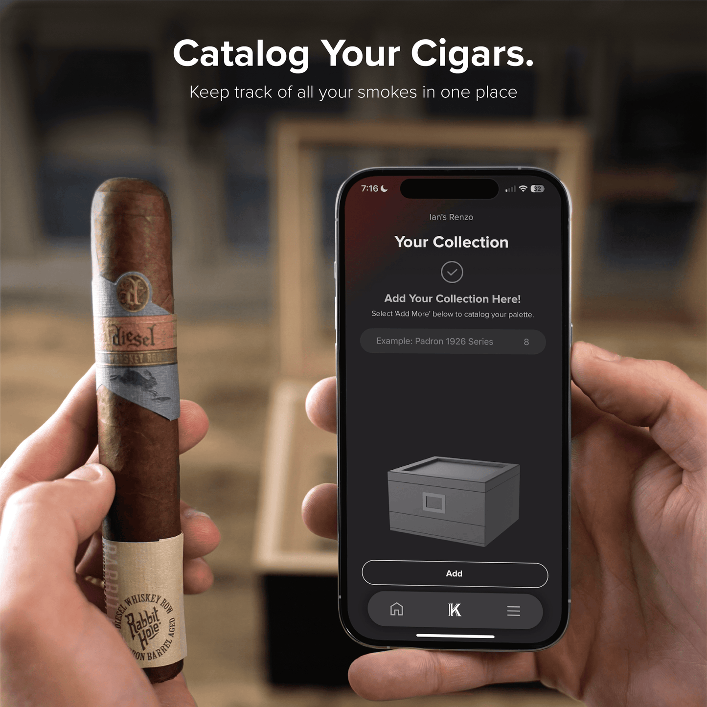 Klaro Valet - Humidor inteligente