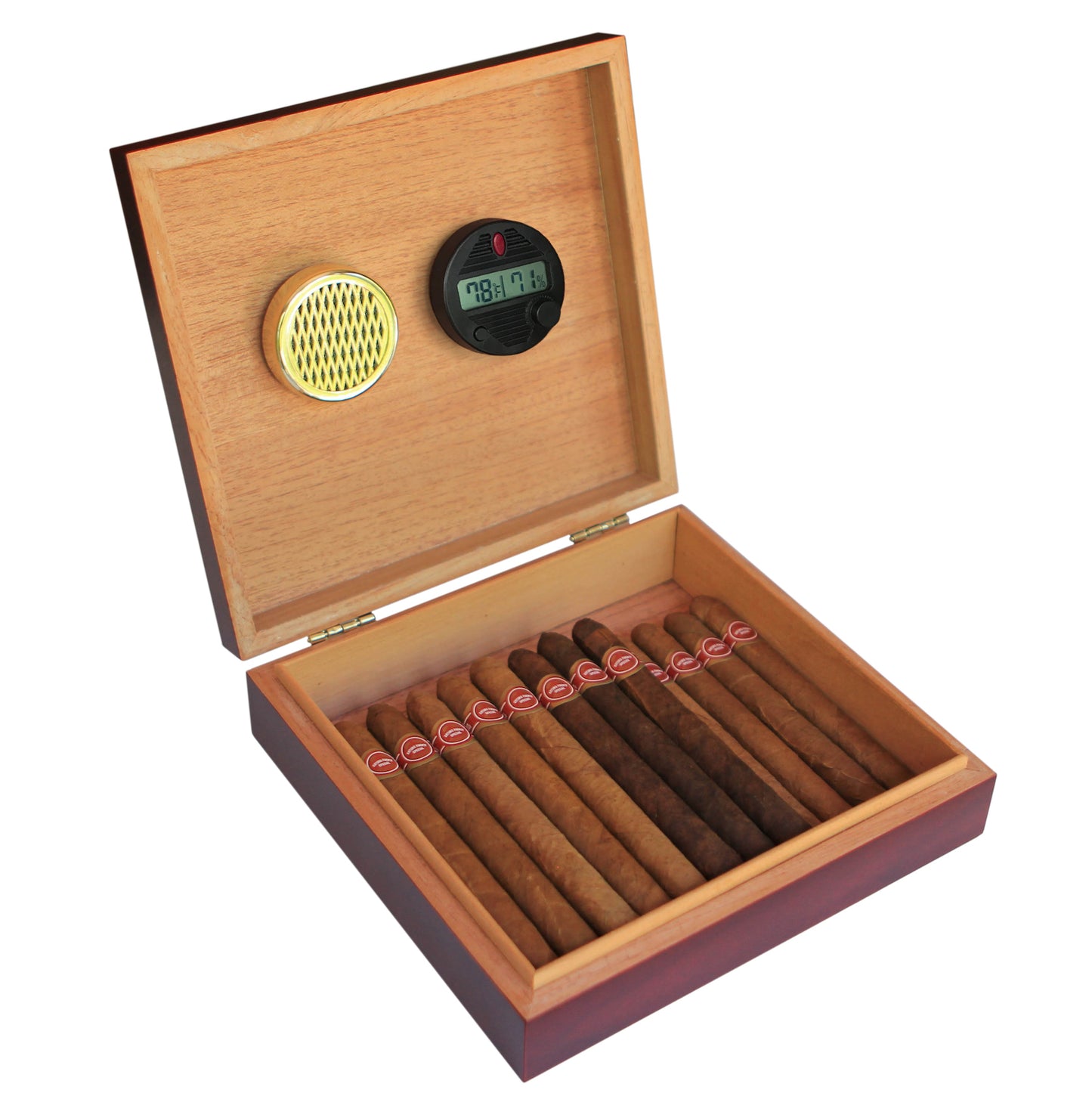 Humidor de cereza digital de escritorio
