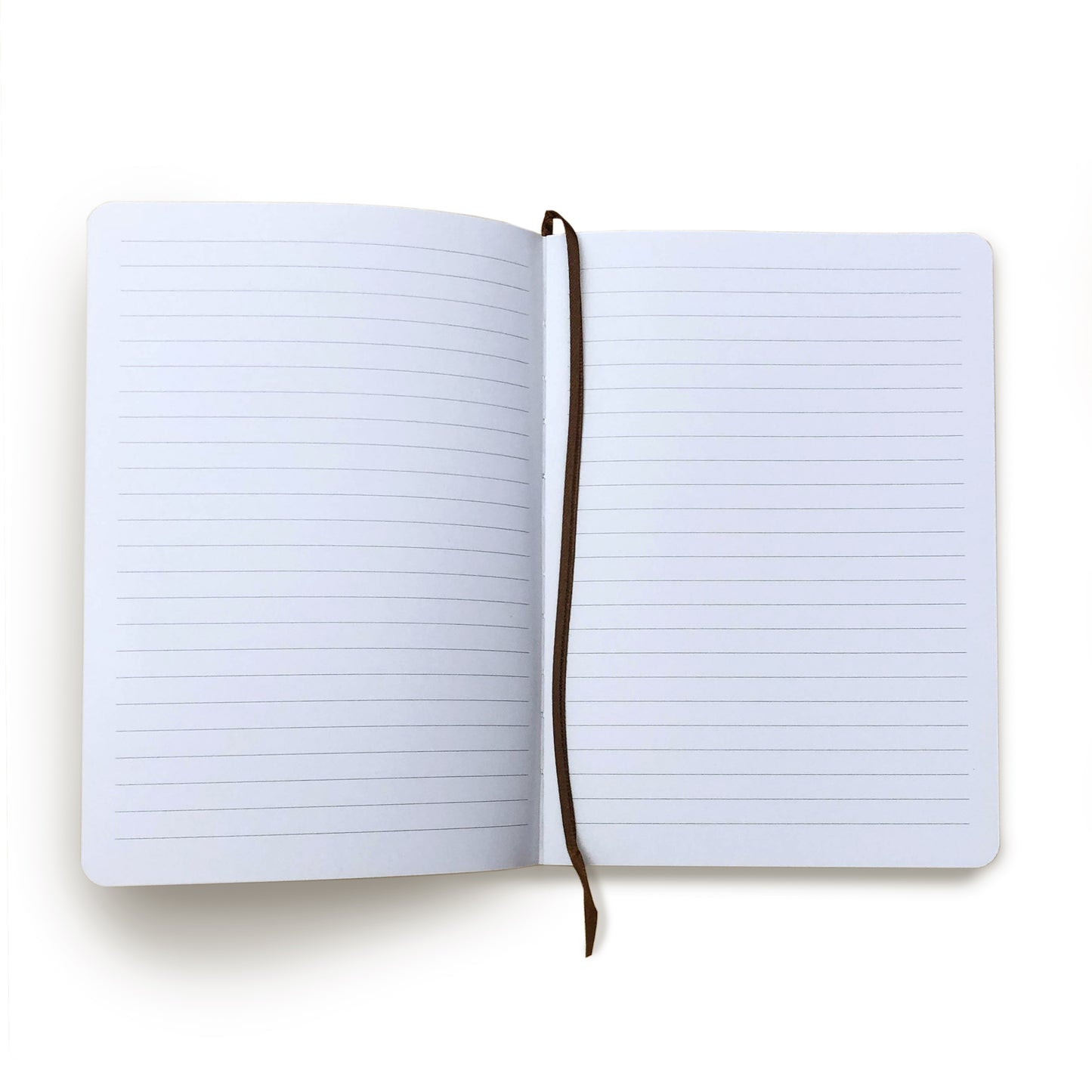 Cuaderno A5 recargable con rayas de 8,25 x 5,6 para cubierta de diario de cuero Bucksaw