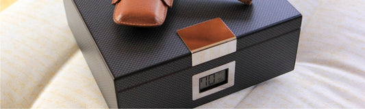 Digital Carbon Fiber Humidor - Seasoning Instructions