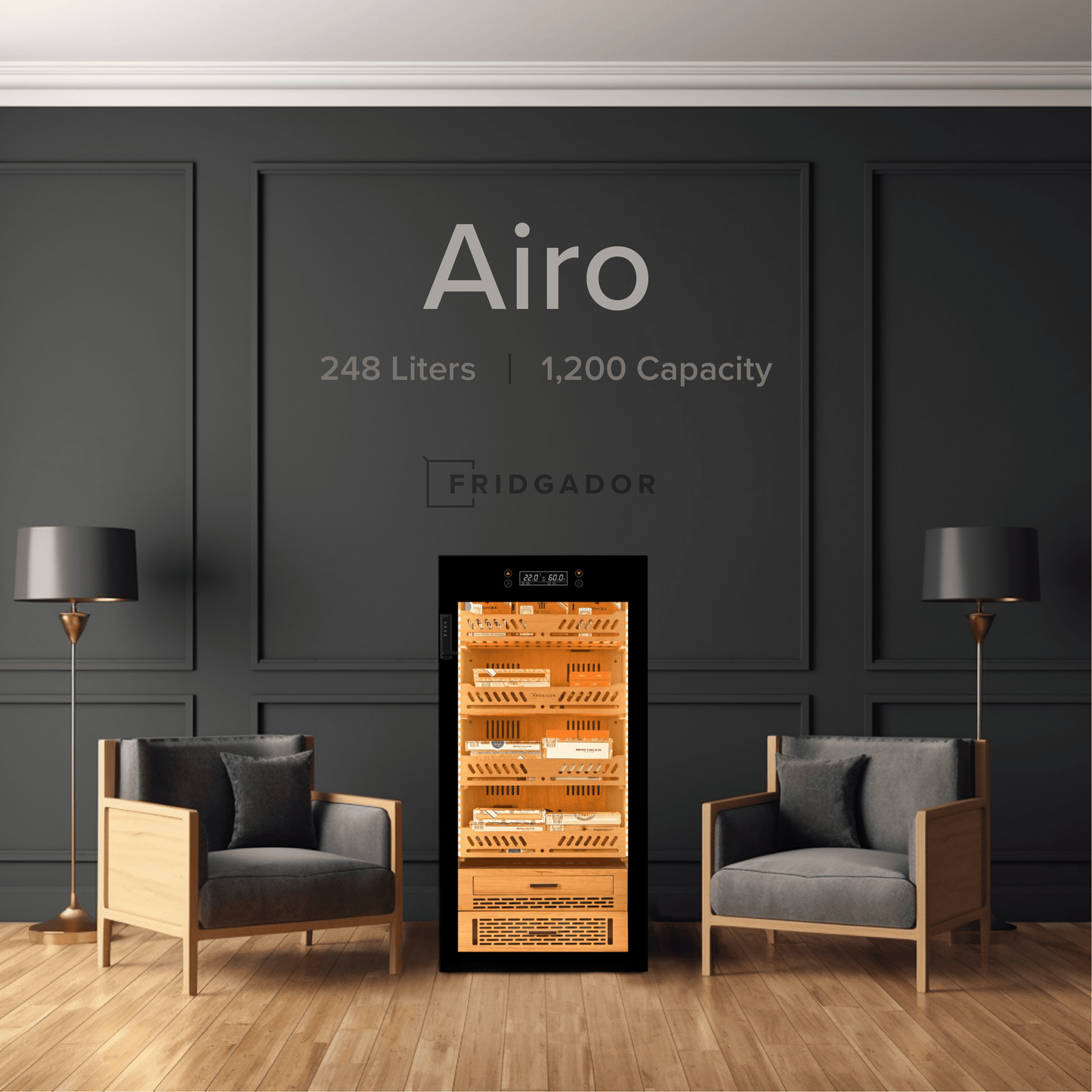 Armario frigorífico Airo - 248L