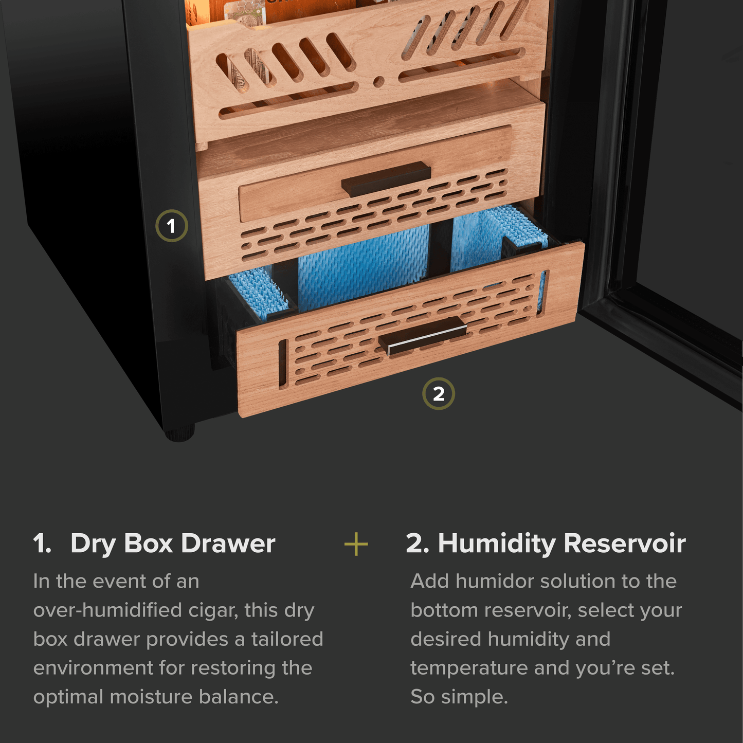 Airo Fridgador Cabinet - 88L