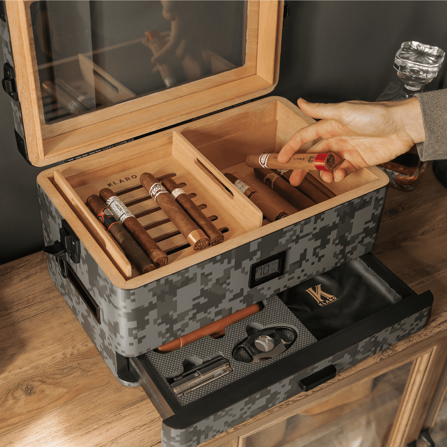 Digi-Camo Edition Military Humidor