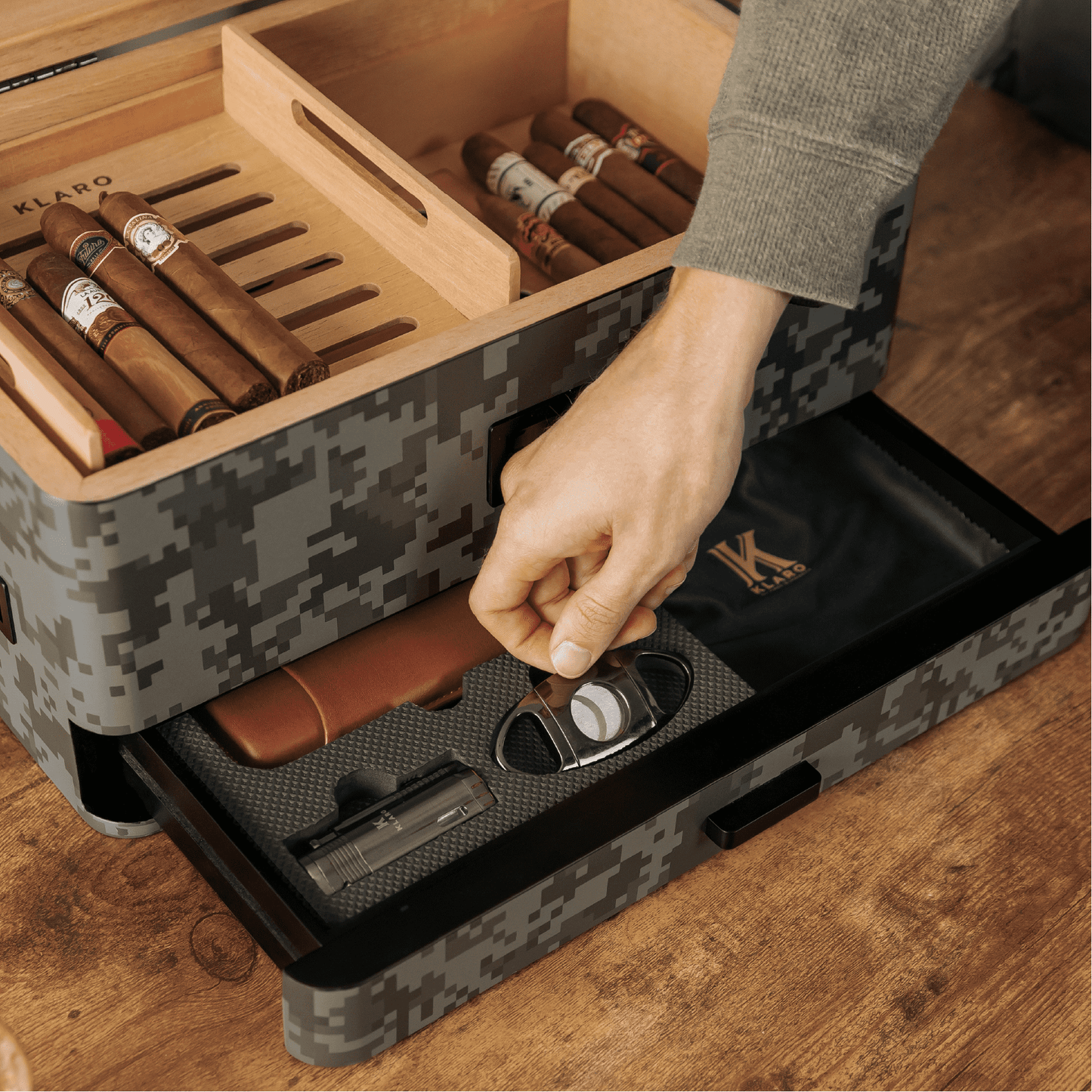 Digi-Camo Edition Military Humidor