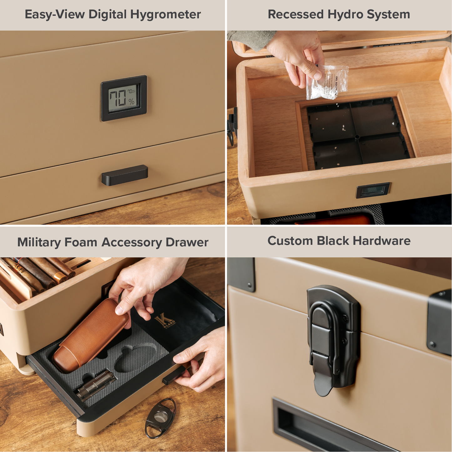 Humidor militar edición Huckberry
