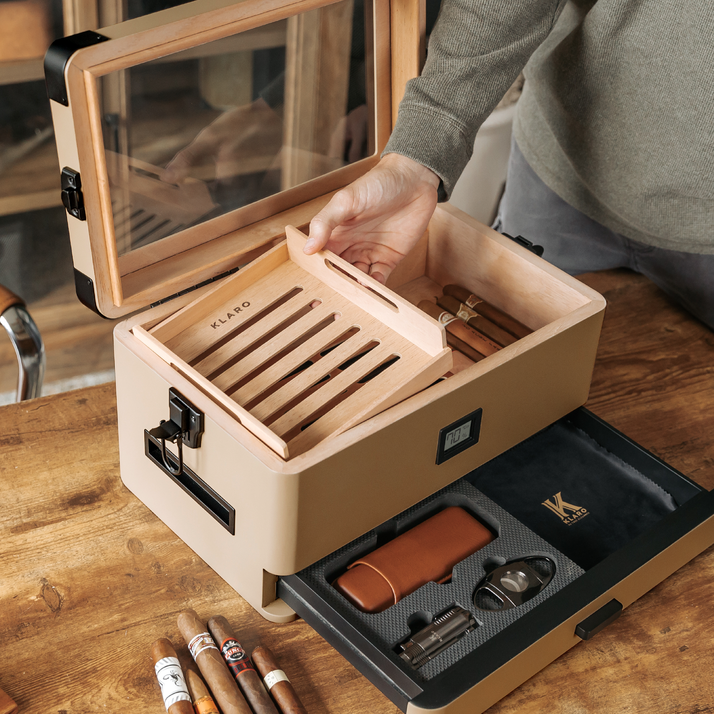 Humidor militar edición Huckberry