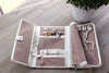 Travel Jewelry Case - Vegan Leather