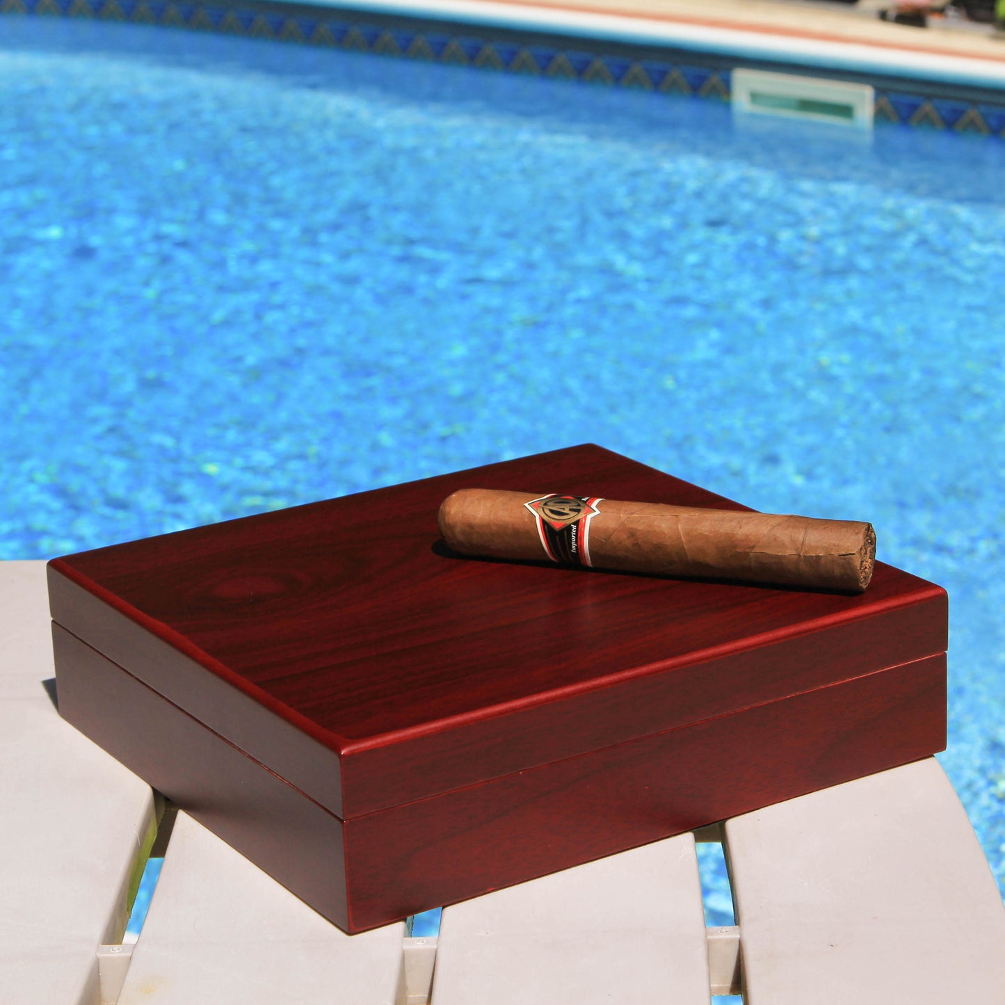 Desktop Digital Cherry Humidor