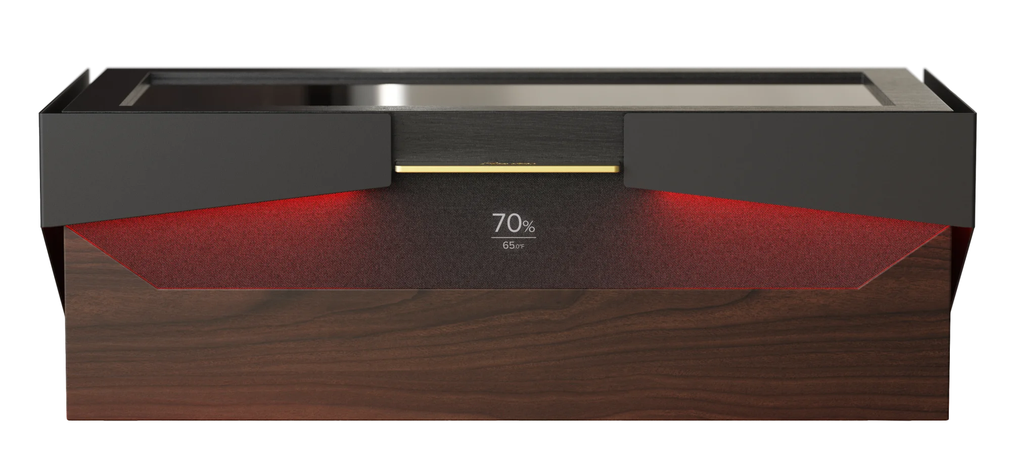 Signature lighting in red