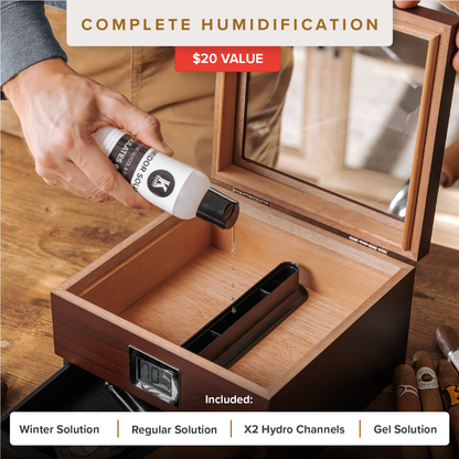 Renzo Glas-Top-Humidor