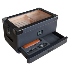 Militärischer Glasaufsatz-Humidor