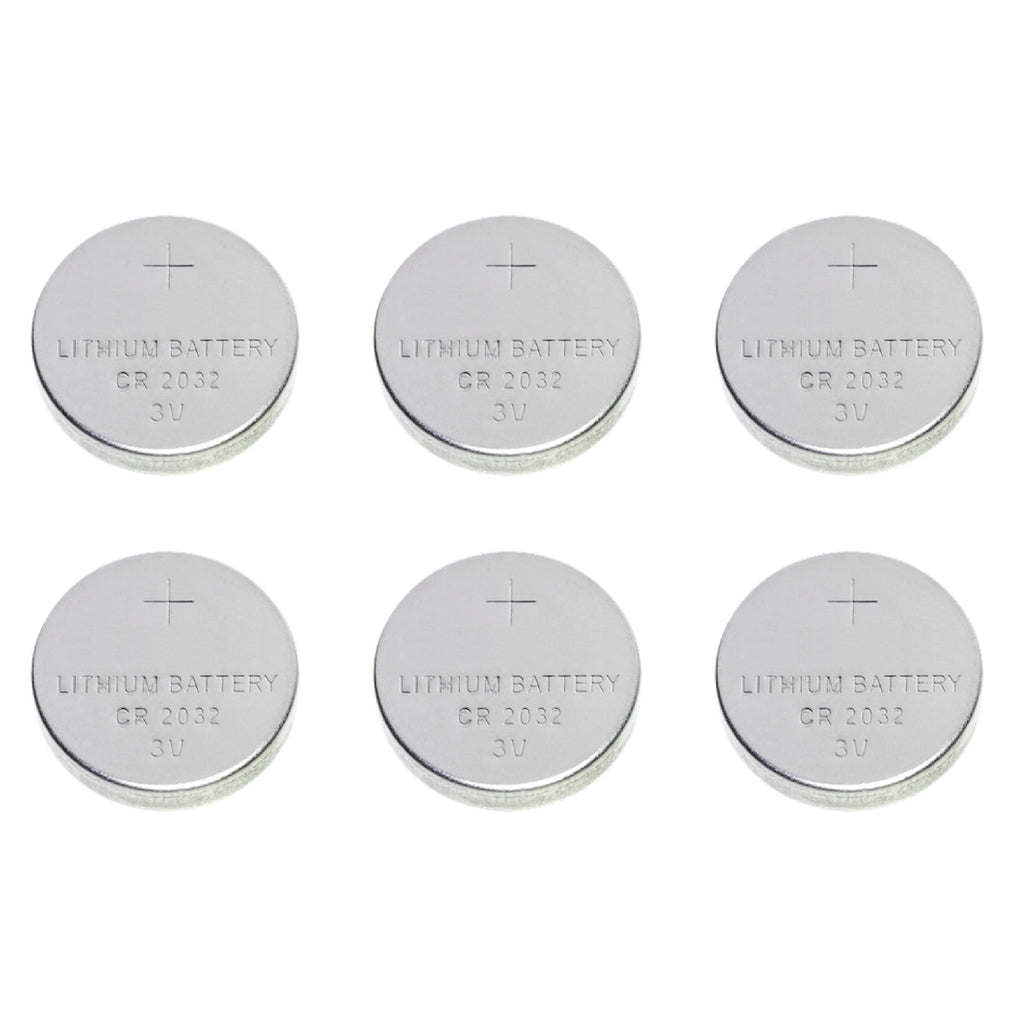 Humidor Hygrometer Batterie - 6er Pack