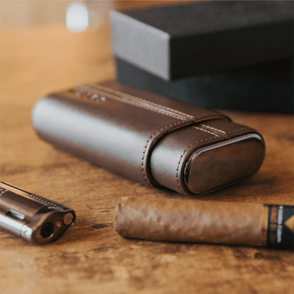 Premium 3 Zigarren Reiseetui