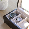 Massivholz-Uhrenbox - 6 Slot