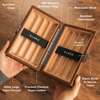 Estuche de viaje Maxwell para 8 cigarrillos