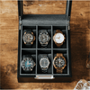 Caja de reloj moderna 2x3 - 6 ranuras 