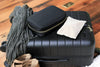 Organizador de joyas de viaje grande - Negro
