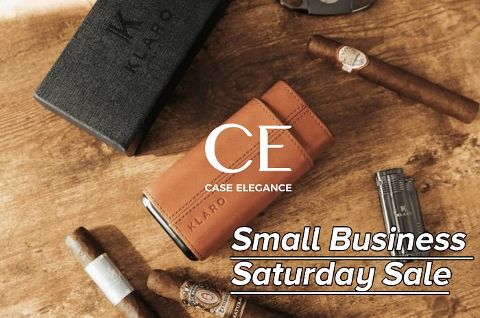 Shop Small Business Saturday at Case Elegance & Klaro and Save Big Bucks!