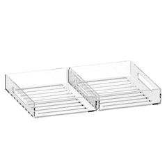 Two Acrylic Shelves