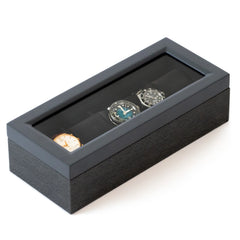 Herringbone Two-Toned Watch Box