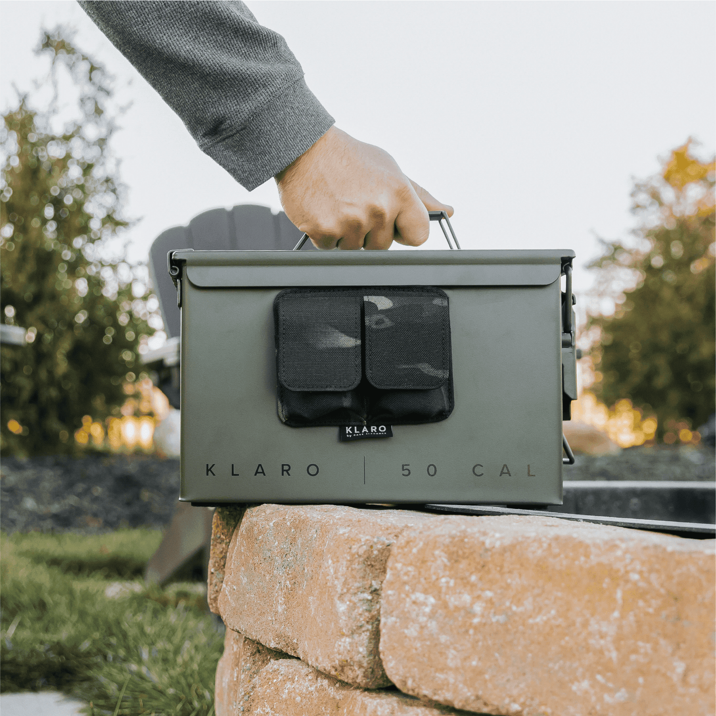 The Smoke Can - Green 50 Cal Humidor