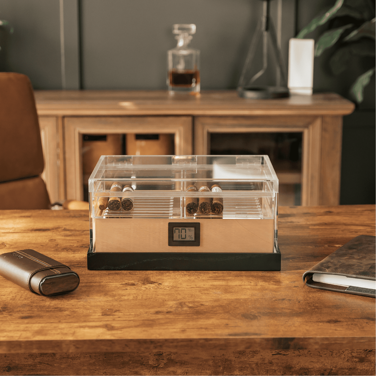 Felix Pro Tupperdor - Acrylic Humidor