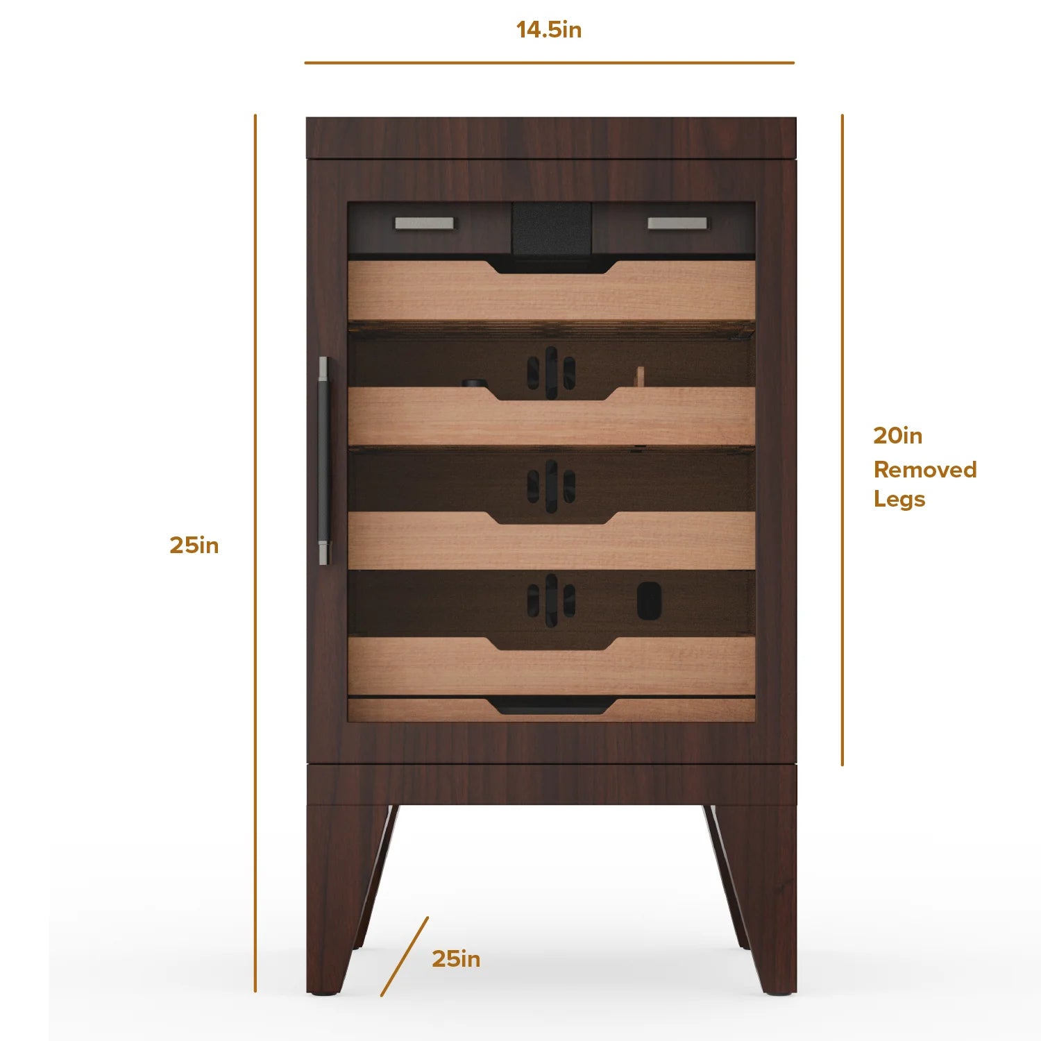 Luca Max exterior dimensions