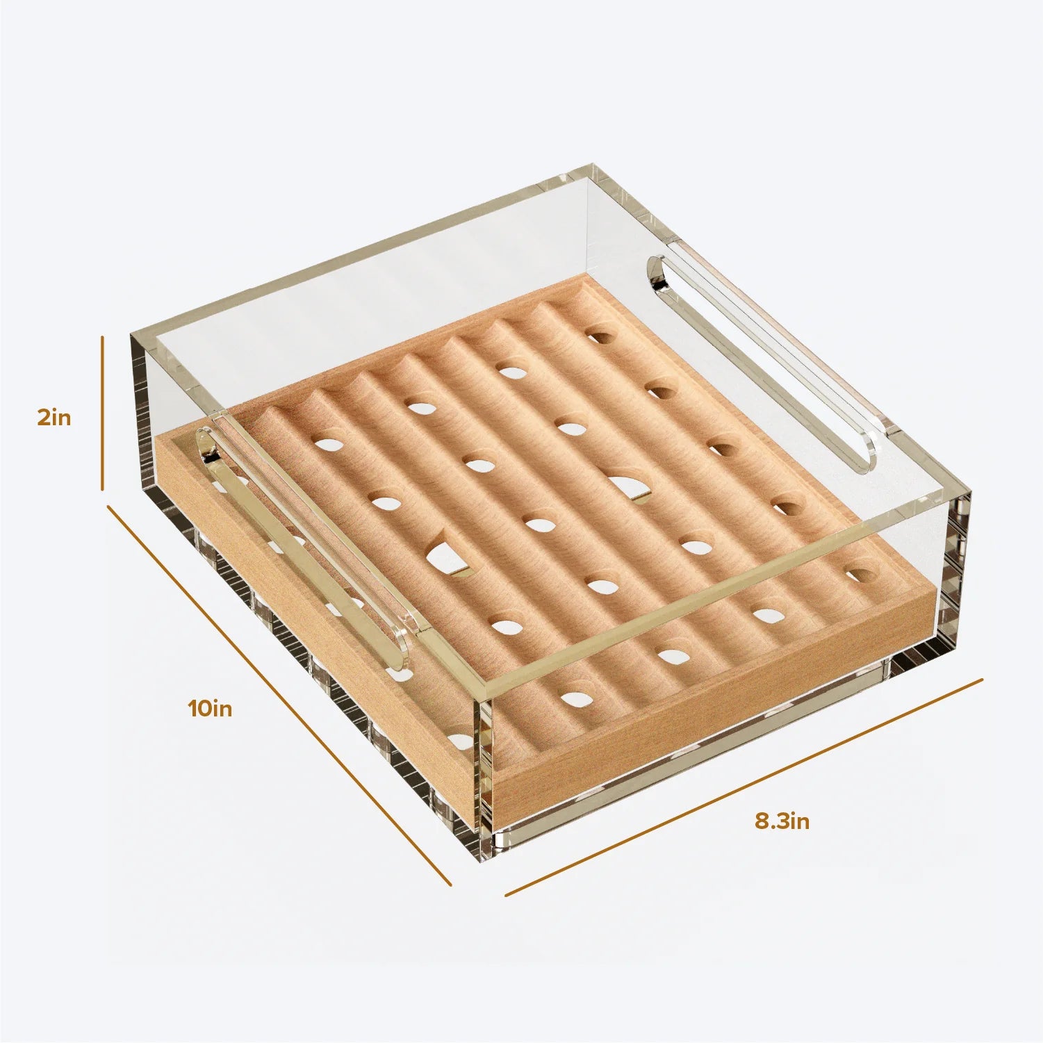 Signature storage shelf dimensions