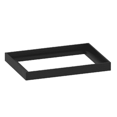 Dos estantes de acrílico