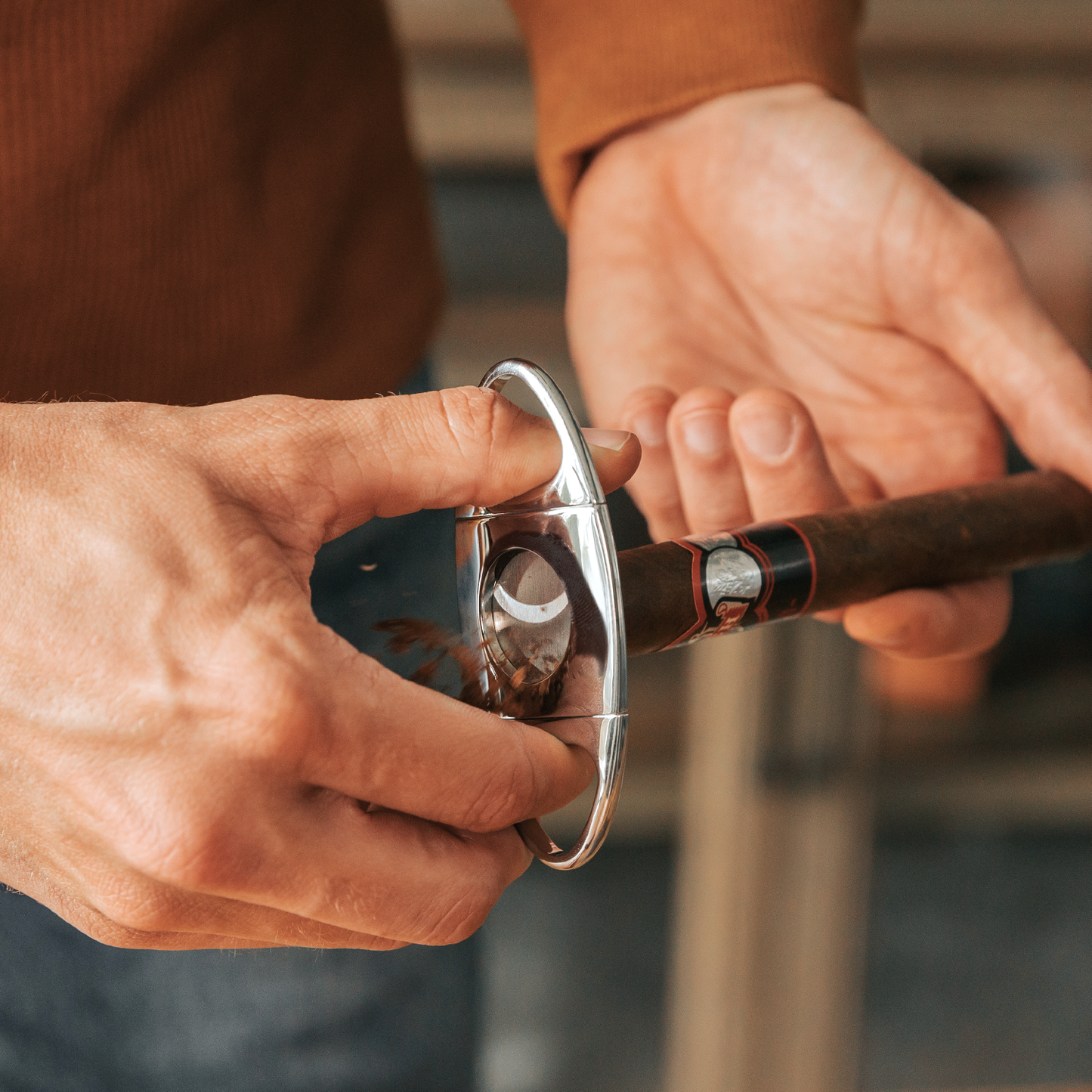 Klaro Chrome Cigar Cutter