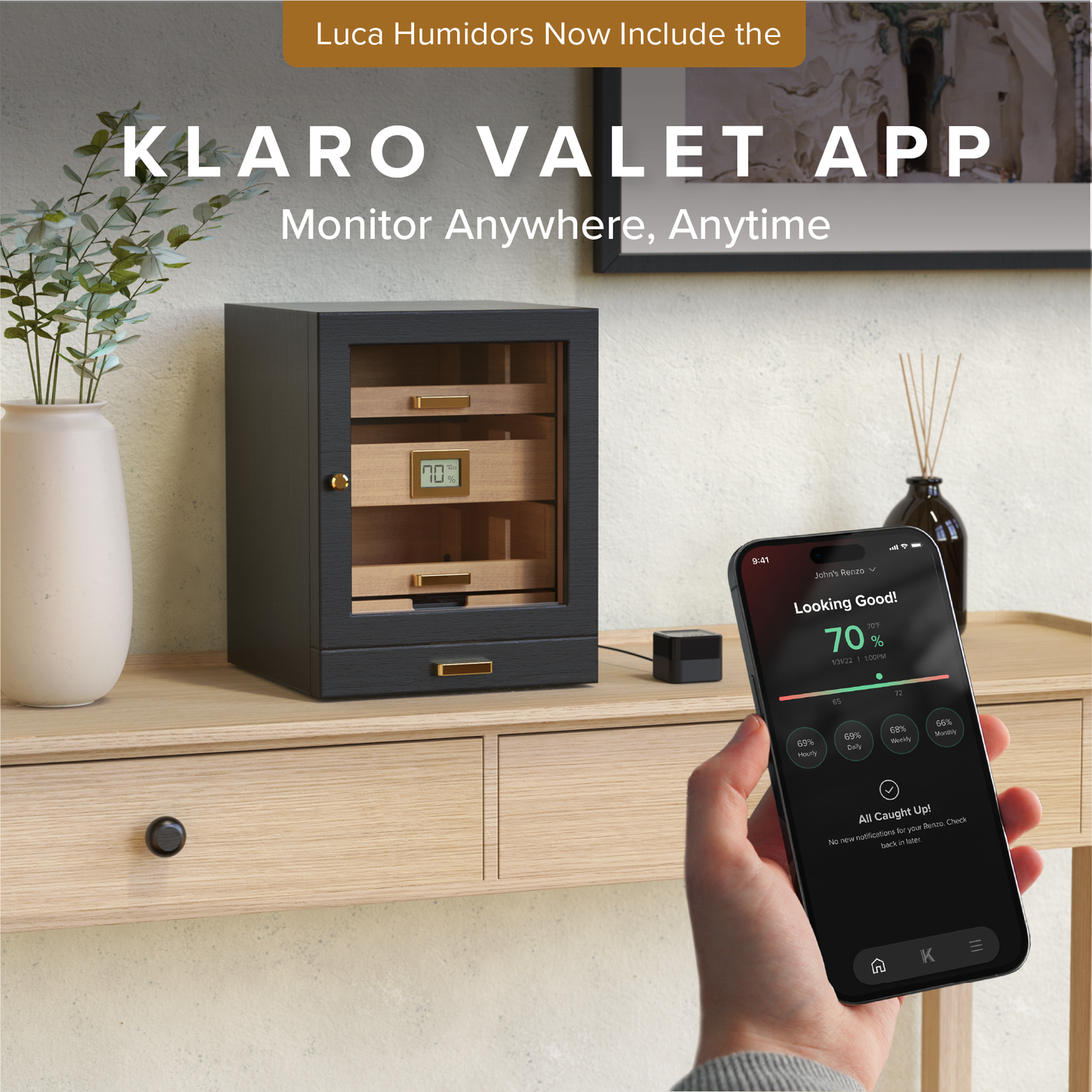 Luca Humidor Cabinet