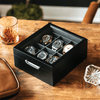 Moderna scatola per orologi 2x3 - 6 slot