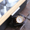 Scatola di orologi bicolore in pino - 6 slot