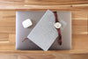 Fine Linen Covered Journal Ruled Notebook 8.4 x 5.7 in di Bucksaw -