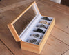Scatola degli orologi in legno di pino - 6 slot