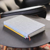 Fine Linen Covered Journal Ruled Notebook 8.4 x 5.7 in di Bucksaw -