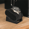 Caja de reloj modular militar Black Edition - 10 ranuras 