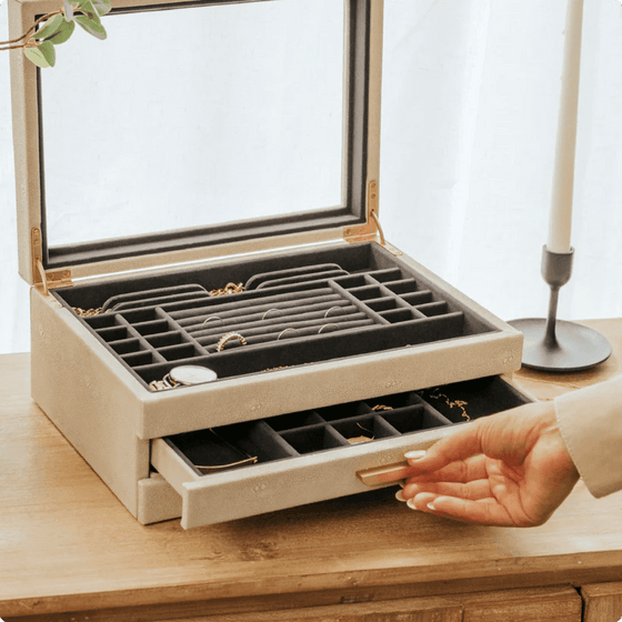 Sasha Large Jewelry Box