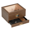 Humidor con tapa de cristal Belmont