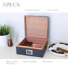 Humidor de fibra de carbono Kingston 